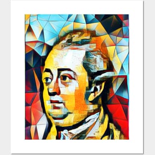 Edward Gibbon Abstract Portrait | Edward Gibbon Artwork 2 Posters and Art